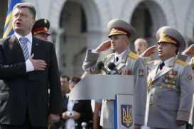 Президент Украины отметил День незалежності рядом заявлений