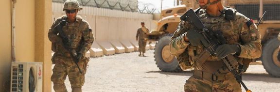 Военная база с американцами в Ираке подверглась ракетному обстрелу