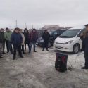 В Уральске на пикет вышли владельцы автомобилей