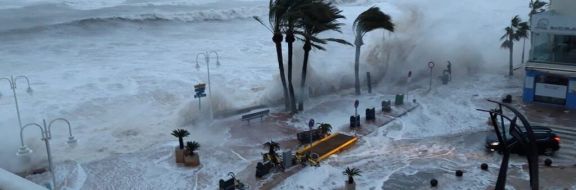 Разрушительный шторм в Испании
