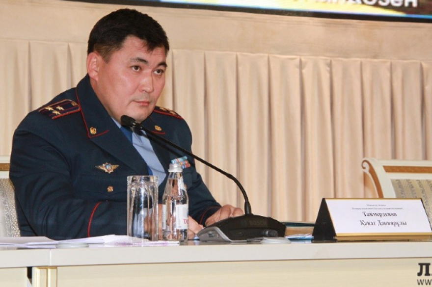 Департамент полиции города Алматы возглавил Канат Таймерденов