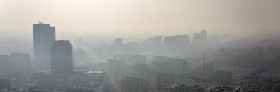 Павлодарскую область затянул смог от пожара в России