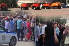 Митинги против обязательной вакцинации прошли в нескольких городах Казахстана, есть задержанные