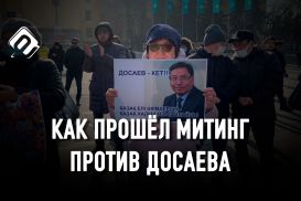 Как прошёл митинг против Досаева