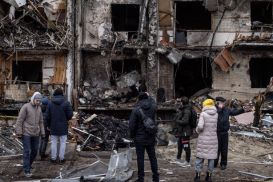 С начала войны в Киеве были повреждены 208 домов, 46 школ, 29 садов и один детдом