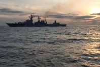 Крейсер «Москва» затонул при буксировке - Минобороны России