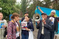 В Алматы задержали 12 участников несанкционированного митинга