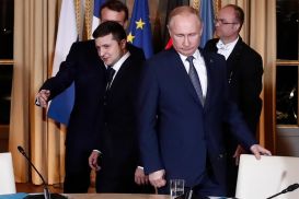 Time включил в рейтинг самых влиятельных людей мира Зеленского и Путина