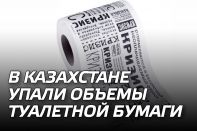 В Казахстане упали объемы туалетной бумаги