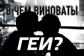 В чем виноваты геи?