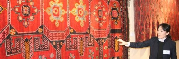 Главный музей РК представил миру казахскую ковровую «Палитру степи…»