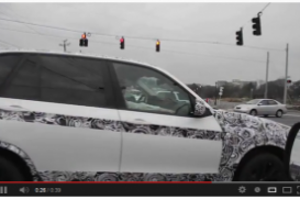 Новый BMW X5 случайно попал на видео